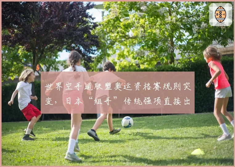 世界空手道联盟奥运资格赛规则突变，日本“组手”传统强项直接出线引不满