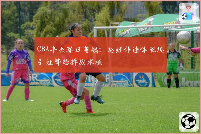 CBA半决赛辽粤战：赵继伟违体犯规引杜锋怒摔战术板