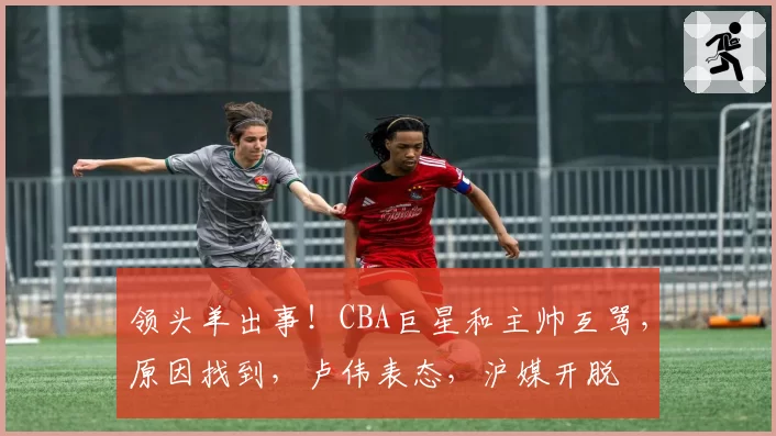 领头羊出事！CBA巨星和主帅互骂，原因找到，卢伟表态，沪媒开脱